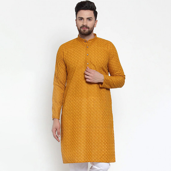 https://www.zenfashion.in/products/men-yellow-printed-straight-kurta