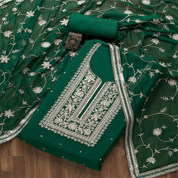 https://www.zenfashion.in/products/green-silver-toned-embroidered-unstitched-dress-material