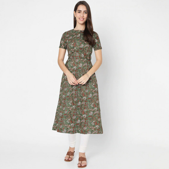 https://www.zenfashion.in/products/women-green-grey-floral-printed-cotton-a-line-kurta