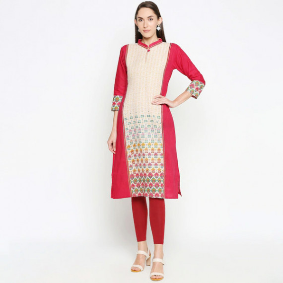 https://www.zenfashion.in/products/women-pink-geometric-kurta