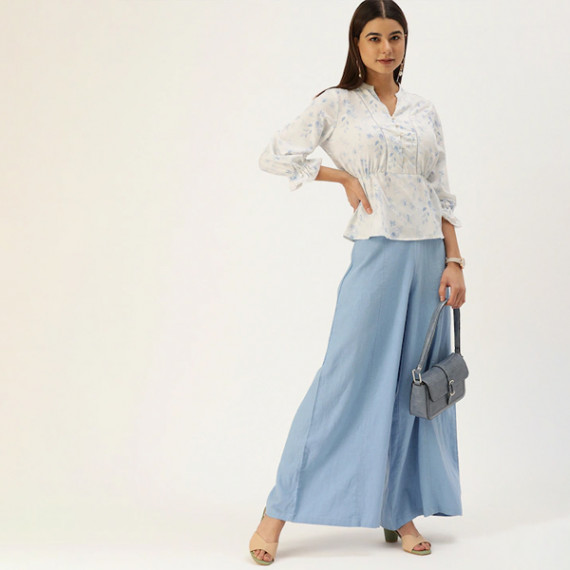 https://www.zenfashion.in/products/white-blue-tropical-print-mandarin-collar-peplum-top