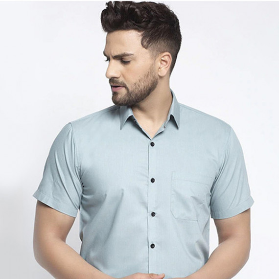https://www.zenfashion.in/products/men-sea-green-regular-fit-solid-casual-shirt