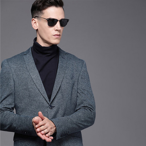 https://www.zenfashion.in/products/men-navy-blue-self-design-super-slim-fit-single-breasted-blazer