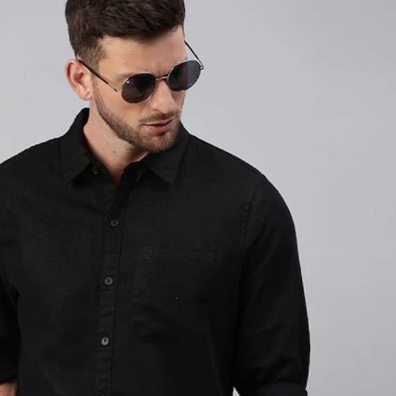 https://www.zenfashion.in/products/men-black-slim-fit-cotton-casual-shirt