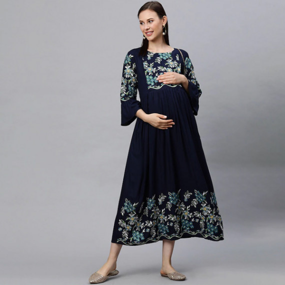 https://www.zenfashion.in/products/women-navy-blue-embroidered-maternity-feeding-maxi-nursing-dress