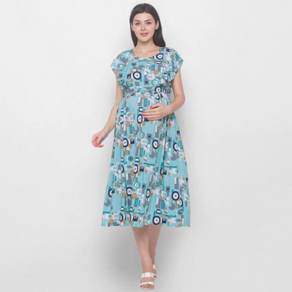 https://www.zenfashion.in/products/blue-floral-maternity-midi-dress