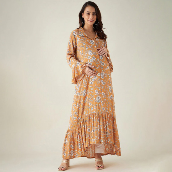 https://www.zenfashion.in/products/floral-maternity-shirt-maxi-dress