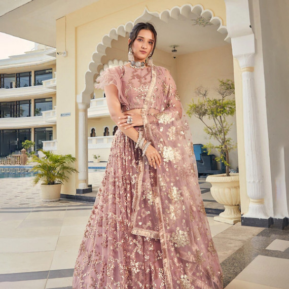 https://www.zenfashion.in/products/peach-coloured-gold-toned-embellished-sequinned-semi-stitched-lehenga-unstitched-blouse-with