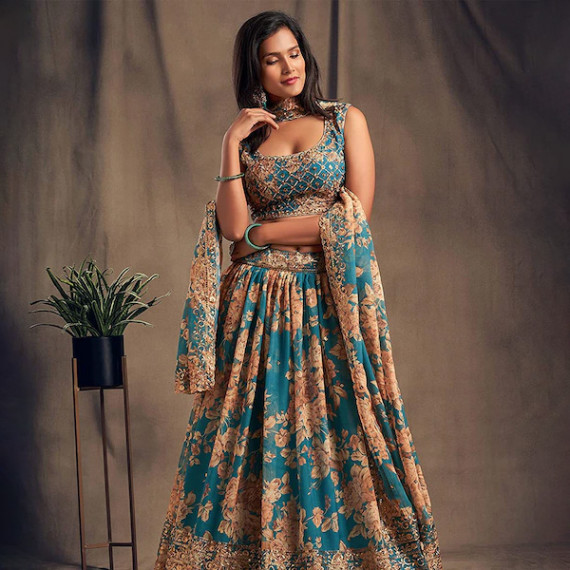 https://www.zenfashion.in/products/blue-beige-printed-semi-stitched-lehenga-unstitched-blouse-with-dupatta
