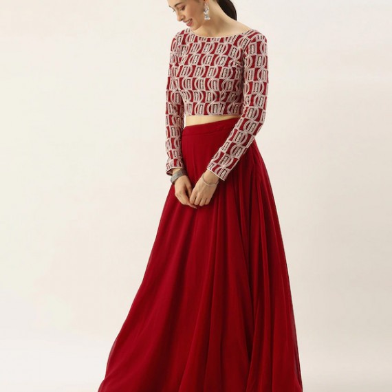 https://www.zenfashion.in/products/maroon-embroidered-thread-work-ready-to-wear-lehenga-blouse-with-dupatta